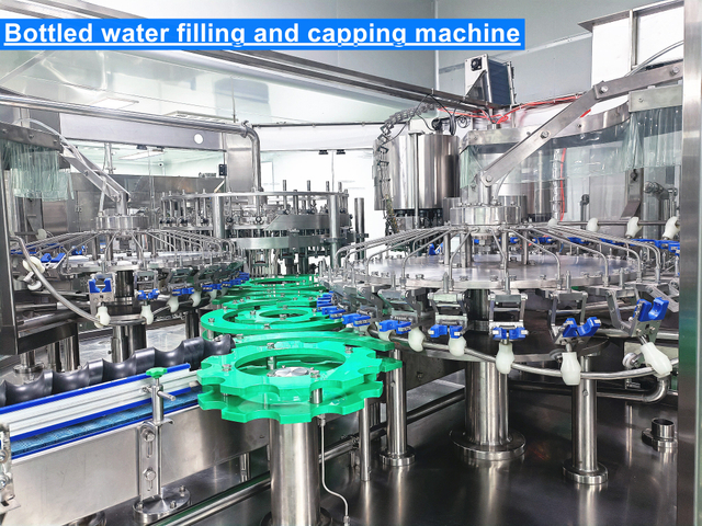 مشروع تشغيل خط التشغيل لعملية إنتاج المياه