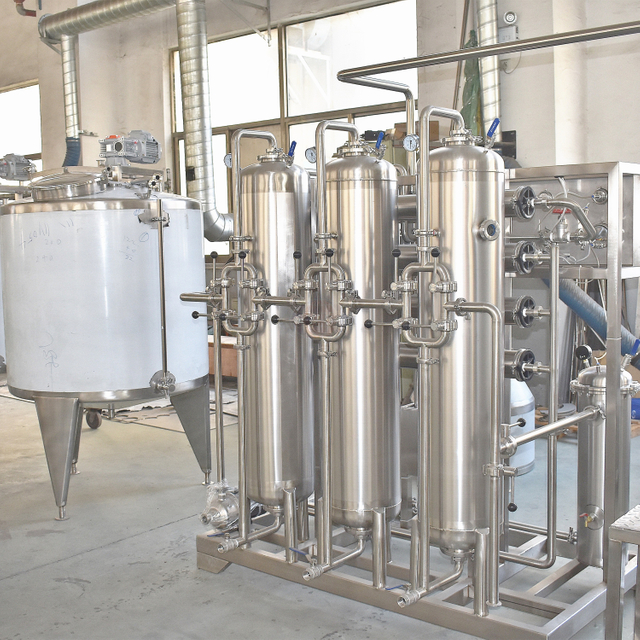 الفولاذ المقاوم للصدأ 304 نظام تصفية المياه التناضح العكسي