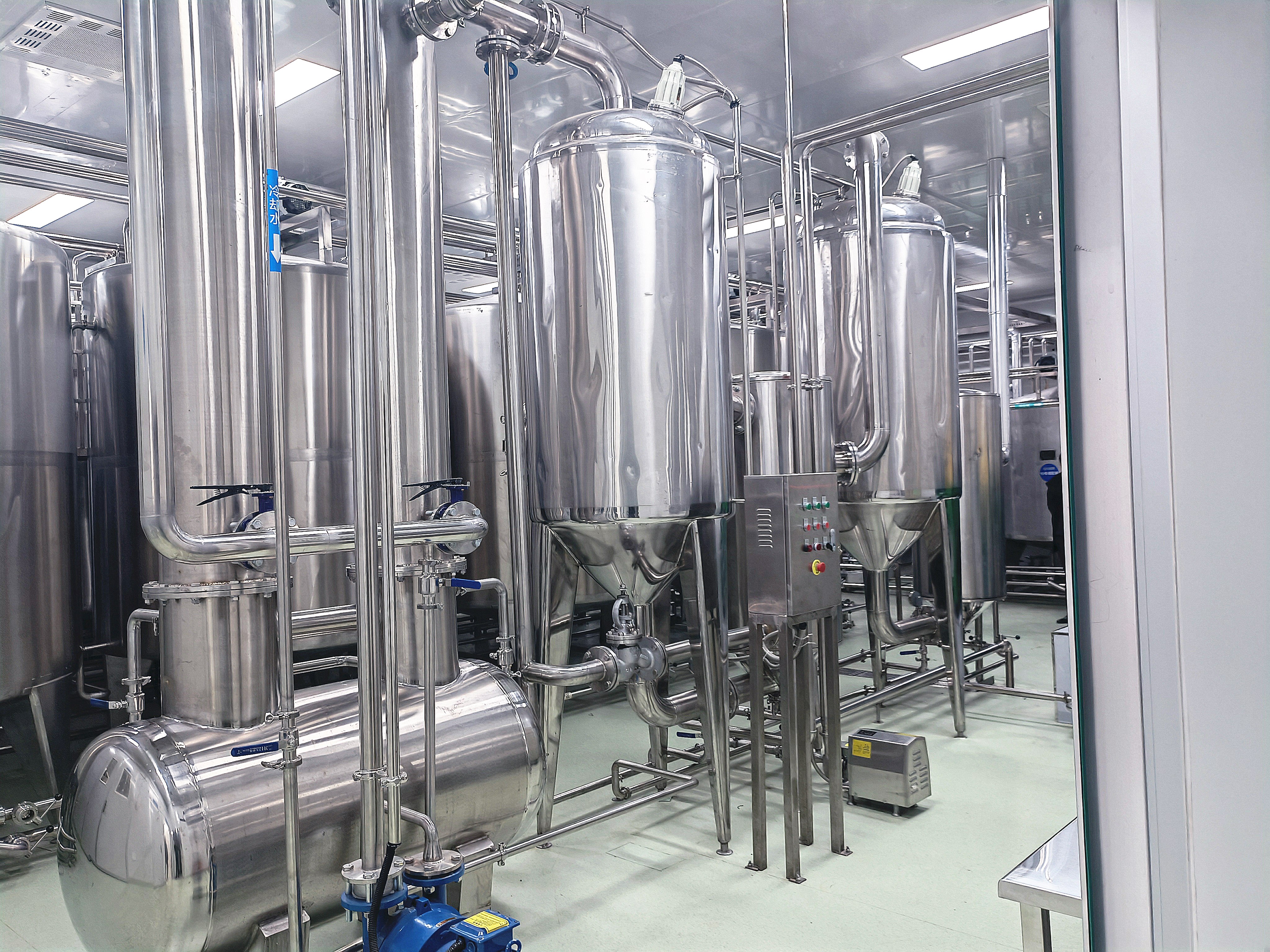 خط إنتاج الحليب المكثف