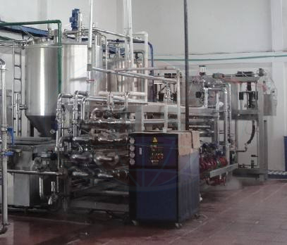 آلة صنع مربى التفاح التجارية