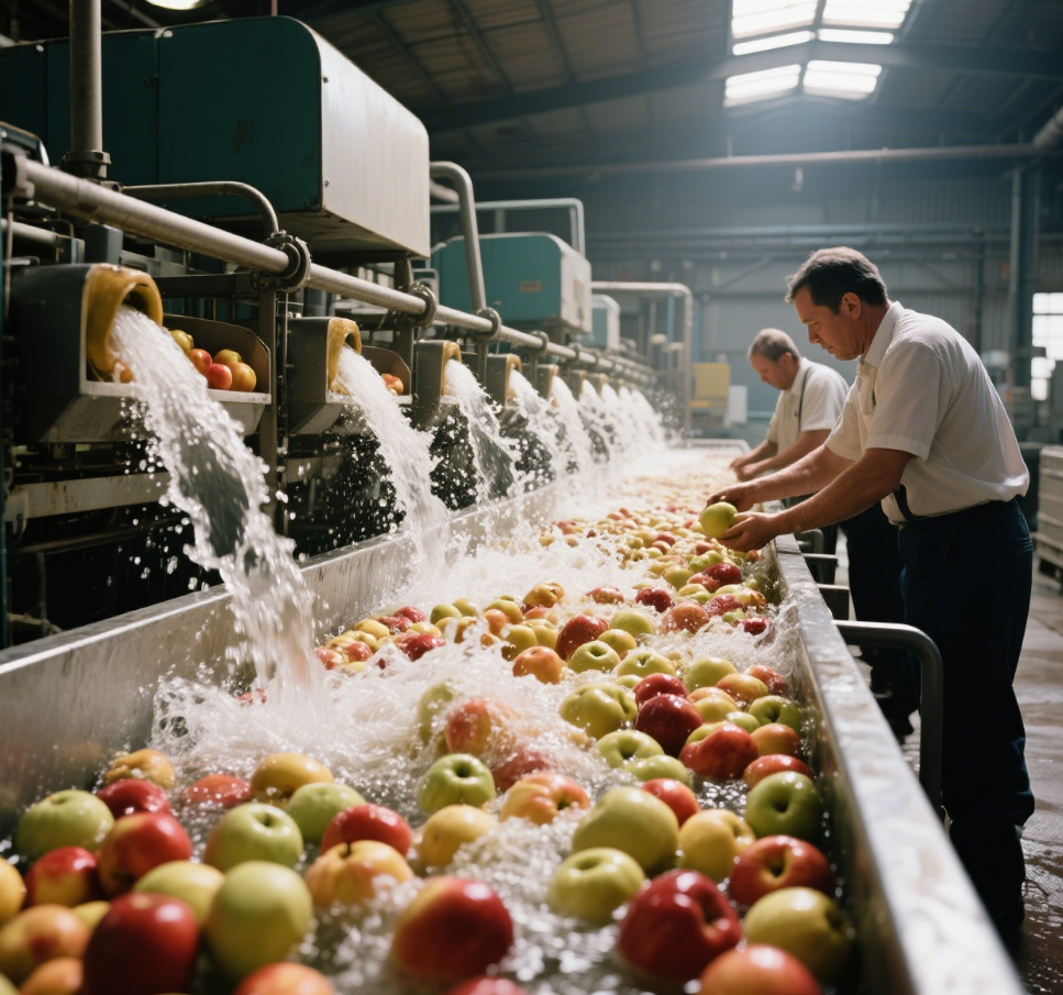 ما هي عملية إنتاج العصير؟