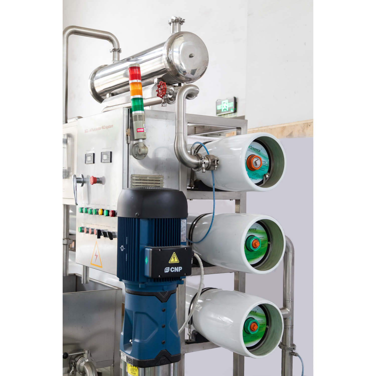 معالجة المياه بالتناضح العكسي