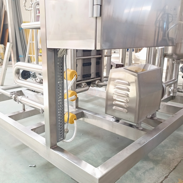 التدفئة الكهربائية 500-1000 لتر من الحليب بسترة للبيع