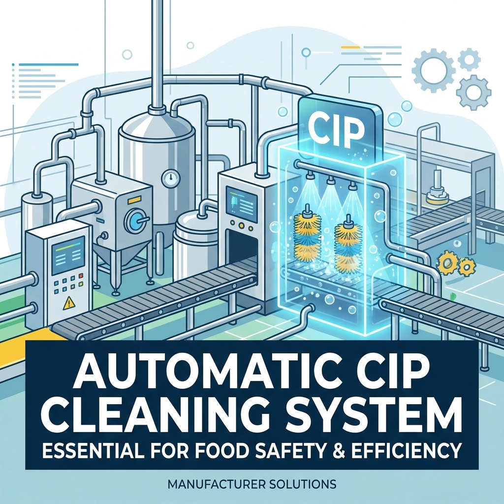 ما أهمية نظام التنظيف CIP الأوتوماتيكي لمصانع الأغذية؟